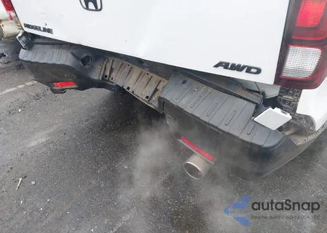 2021 Honda Ridgeline Black Edition из США, поврежденный, VIN 5FPYK3F84MB021217